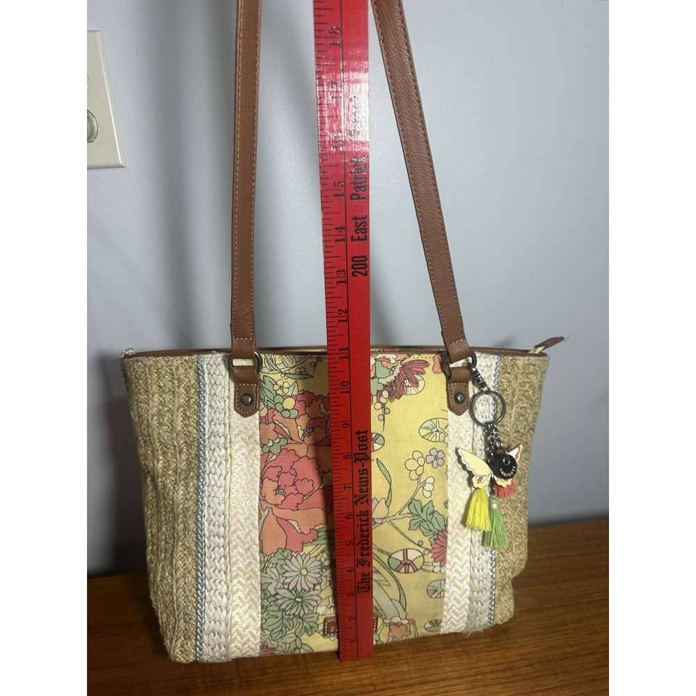 SAKROOTS Meadow Sunlight Tote With Wallet And Makeup Bag - Picture 10 of 12